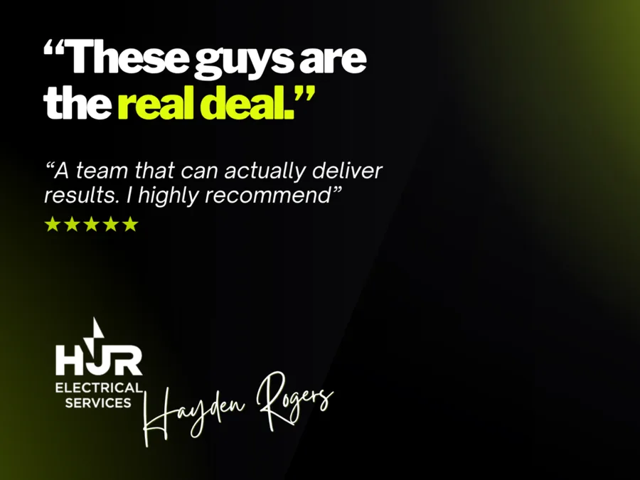 HJR Electrical customer story