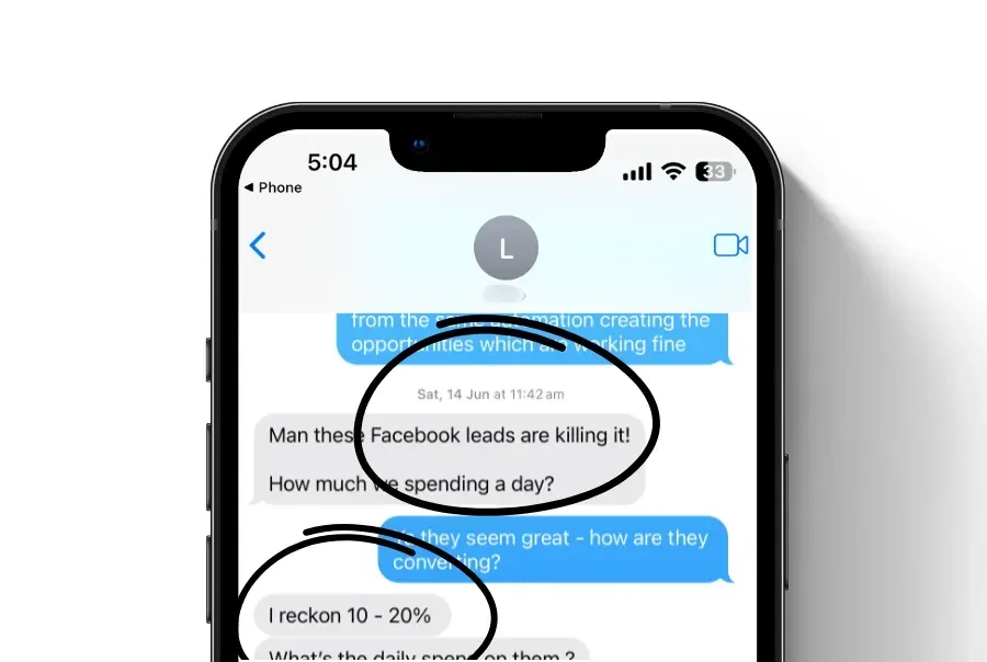 Message from a Melbourne installer about lead quality